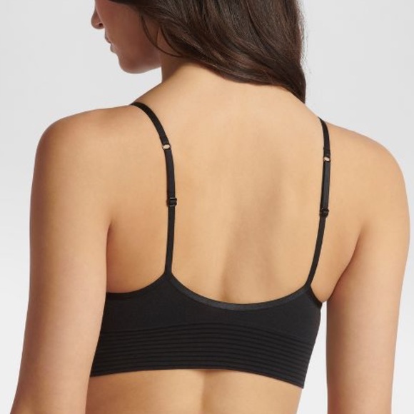 JKY JOCKY Large Black Bralette Sports Athletic Bra - Picture 5 of 10
